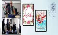 تقدیر دکتر روستایی ریاست مجتمع سلامت ورامین از زحمات کارمندان این مجتمع به مناسبت هفته دولت 